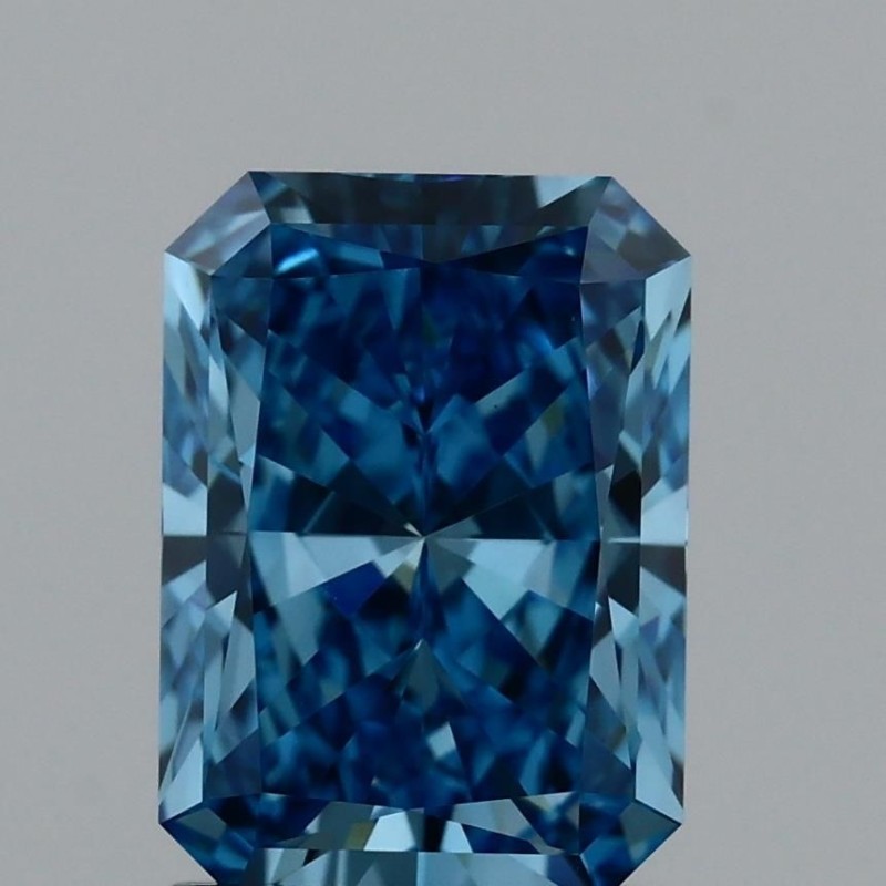 Diament laboratoryjny o barwie fantazyjnej radiant, 1.78ct, VVS2, Fancy Vivid Blue, IGI LG720557227 Diament laboratoryjny o barwie fantazyjnej radiant, 1.78ct, VVS2, Fancy Vivid Blue, IGI LG720557227