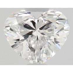 Diament serce, 0.51ct, VS1, D, GIA 1538057538