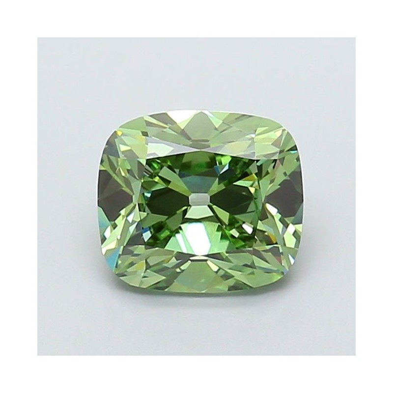 Diament laboratoryjny o barwie fantazyjnej szlif poduszkowy brylantowy, 2.02ct, VVS2, Fancy Vivid Green, IGI LG732564061 Diament laboratoryjny o barwie fantazyjnej szlif poduszkowy brylantowy, 2.02ct, VVS2, Fancy Vivid Green, IGI LG732564061