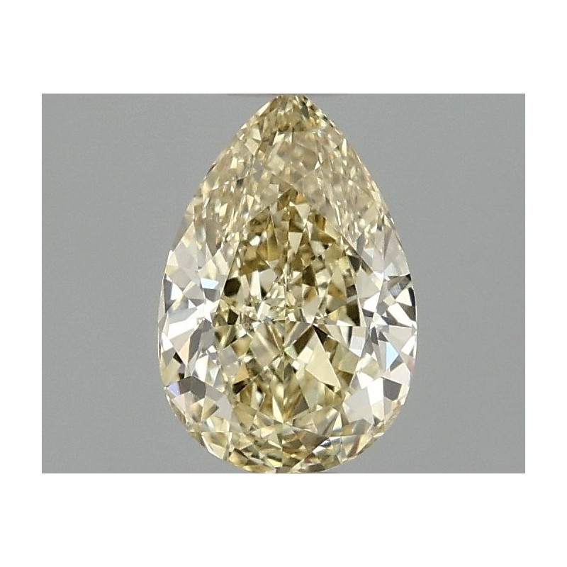 Diament laboratoryjny o barwie fantazyjnej szlif gruszkowy, 1.07ct, VVS2, Fancy Yellow, IGI LG702501522