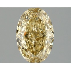 Diament laboratoryjny o barwie fantazyjnej szlif owalny, 1.59ct, VVS2, Fancy Intense Yellow, IGI LG677575752