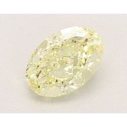 Diament laboratoryjny o barwie fantazyjnej szlif owalny, 1.02ct, VVS2, Fancy Light Yellow, IGI LG738522016