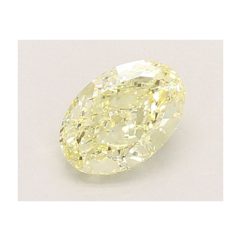 Diament laboratoryjny o barwie fantazyjnej szlif owalny, 1.02ct, VVS2, Fancy Light Yellow, IGI LG738522016