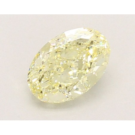 Diament laboratoryjny o barwie fantazyjnej szlif owalny, 1.02ct, VVS2, Fancy Light Yellow, IGI LG738522016