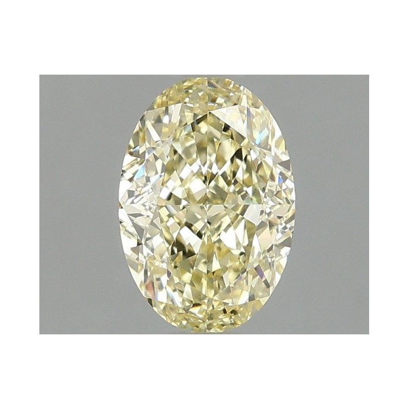 Diament laboratoryjny o barwie fantazyjnej szlif owalny, 1.09ct, VVS2, Fancy Yellow, IGI LG673412361