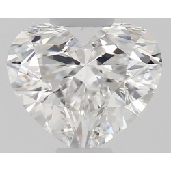 Diament serce, 0.5ct, VS1, E, GIA 1525181069