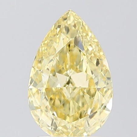 Diament laboratoryjny o barwie fantazyjnej szlif gruszkowy, 2.02ct, VVS2, Fancy Intense Yellow, IGI LG729502379