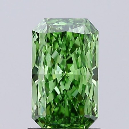Diament laboratoryjny o barwie fantazyjnej radiant, 1.02ct, VVS2, Fancy Vivid Green, IGI LG722514595