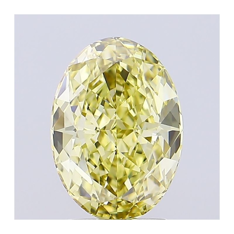 Diament laboratoryjny o barwie fantazyjnej szlif owalny, 2.43ct, VVS2, Fancy Yellow, IGI LG720586643