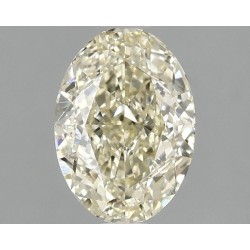 Diament laboratoryjny o barwie fantazyjnej szlif owalny, 1.59ct, VVS2, Fancy Yellow, IGI LG698504906