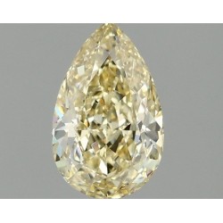 Diament laboratoryjny o barwie fantazyjnej szlif gruszkowy, 1.05ct, VVS2, Fancy Yellow, IGI LG675578392