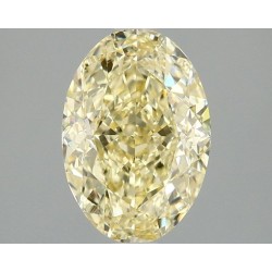 Diament laboratoryjny o barwie fantazyjnej szlif owalny, 2.1ct, VVS2, Fancy Intense Yellow, IGI LG685501658