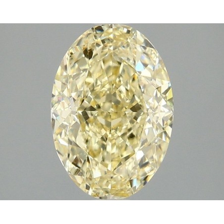 Diament laboratoryjny o barwie fantazyjnej szlif owalny, 2.1ct, VVS2, Fancy Intense Yellow, IGI LG685501658