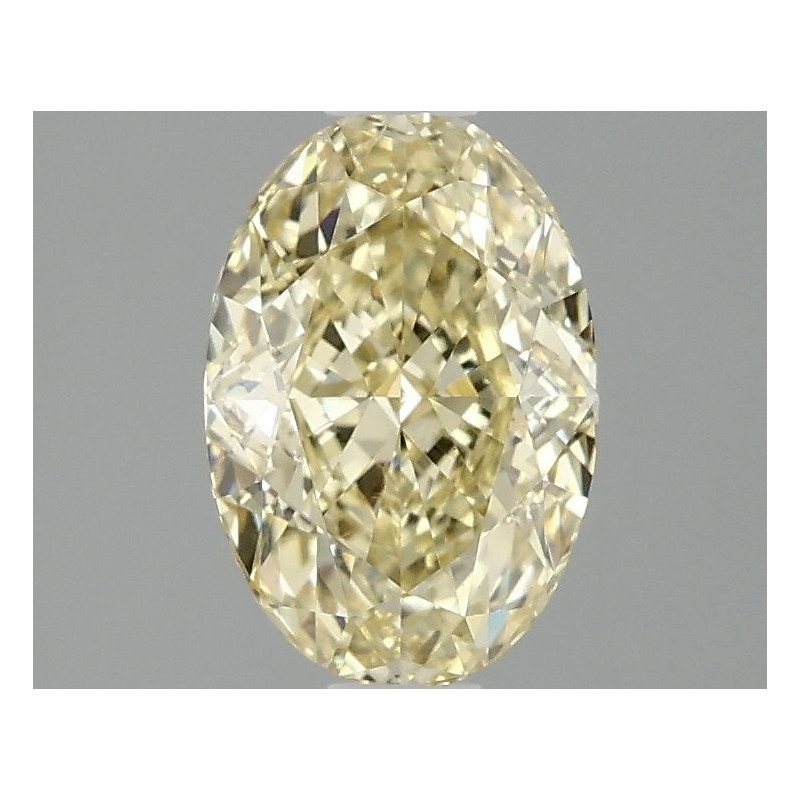 Diament laboratoryjny o barwie fantazyjnej szlif owalny, 1.54ct, VVS2, Fancy Intense Yellow, IGI LG702520173
