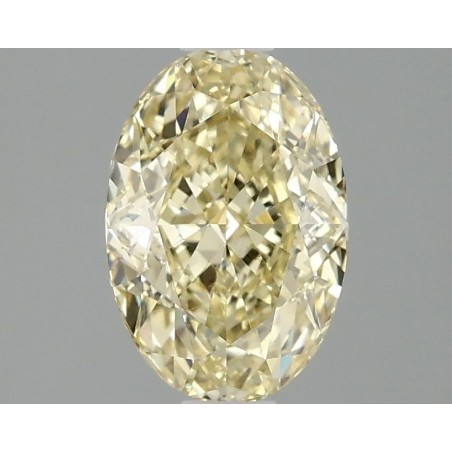 Diament laboratoryjny o barwie fantazyjnej szlif owalny, 1.54ct, VVS2, Fancy Intense Yellow, IGI LG702520173