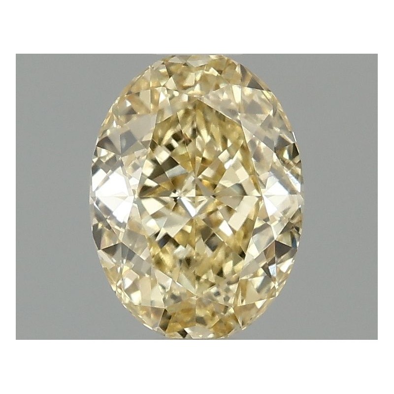 Diament laboratoryjny o barwie fantazyjnej szlif owalny, 1.02ct, VVS2, Fancy Intense Yellow, IGI LG702520175