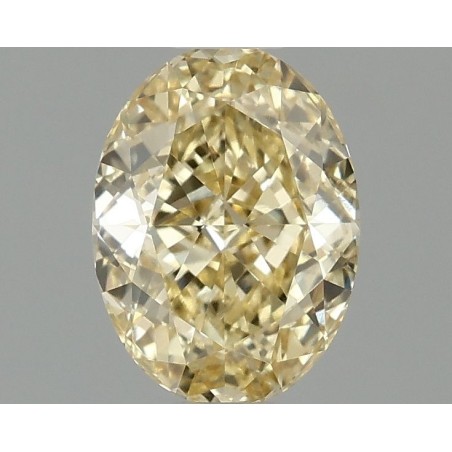 Diament laboratoryjny o barwie fantazyjnej szlif owalny, 1.02ct, VVS2, Fancy Intense Yellow, IGI LG702520175