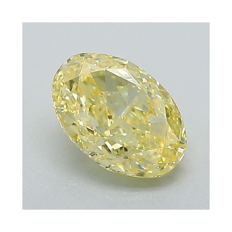 Diament laboratoryjny o barwie fantazyjnej szlif owalny, 1.02ct, VVS2, Fancy Vivid Yellow, IGI LG649490687 Diament laboratoryjny o barwie fantazyjnej szlif owalny, 1.02ct, VVS2, Fancy Vivid Yellow, IGI LG649490687