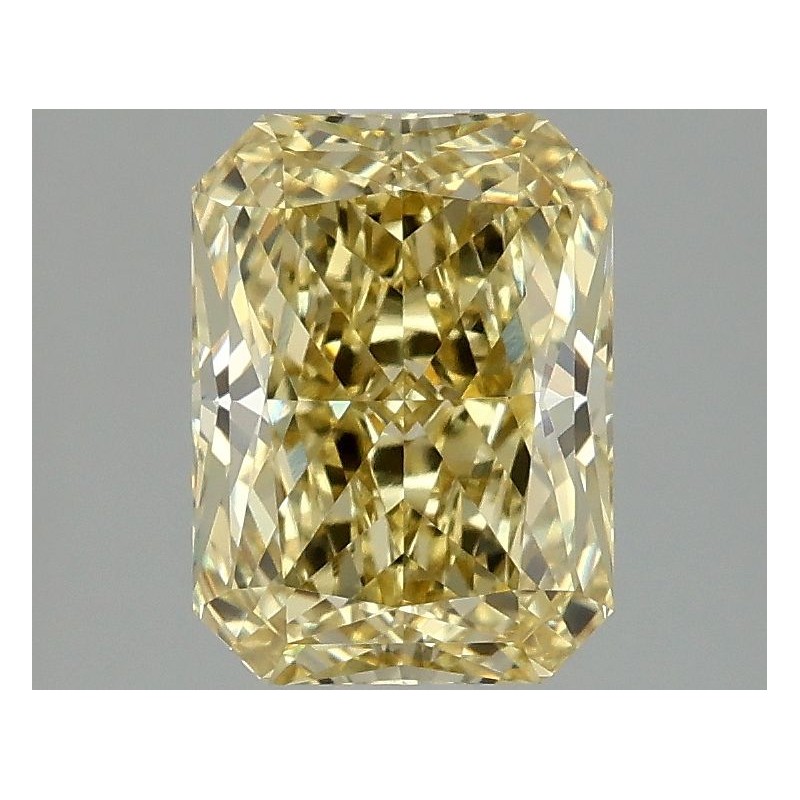 Diament laboratoryjny o barwie fantazyjnej radiant, 2.08ct, VVS2, Fancy Intense Yellow, IGI LG678596678