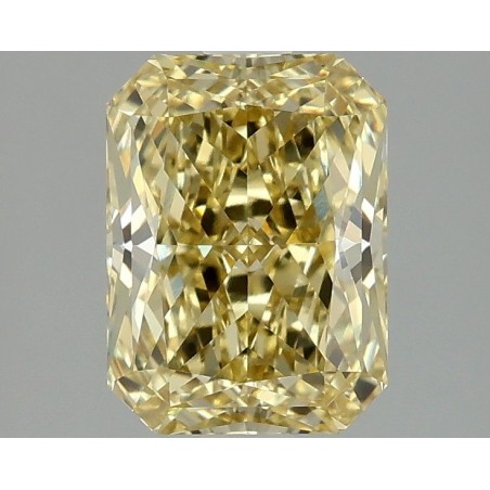 Diament laboratoryjny o barwie fantazyjnej radiant, 2.08ct, VVS2, Fancy Intense Yellow, IGI LG678596678