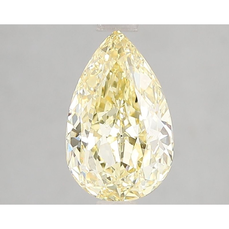 Diament laboratoryjny o barwie fantazyjnej szlif gruszkowy, 2.03ct, VVS2, Fancy Intense Yellow, IGI LG660454402