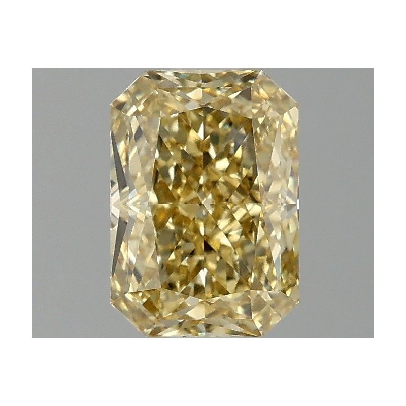 Diament laboratoryjny o barwie fantazyjnej radiant, 1.57ct, VVS2, Fancy Intense Yellow, IGI LG678596684