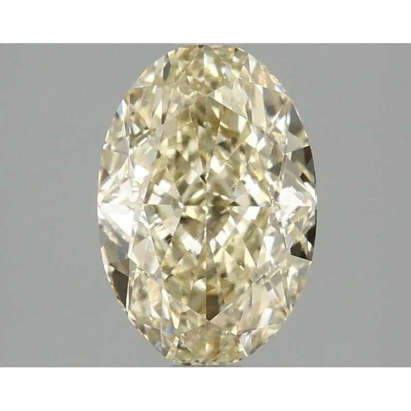 Diament laboratoryjny o barwie fantazyjnej szlif owalny, 2.1ct, VVS2, Fancy Yellow, IGI LG702501532