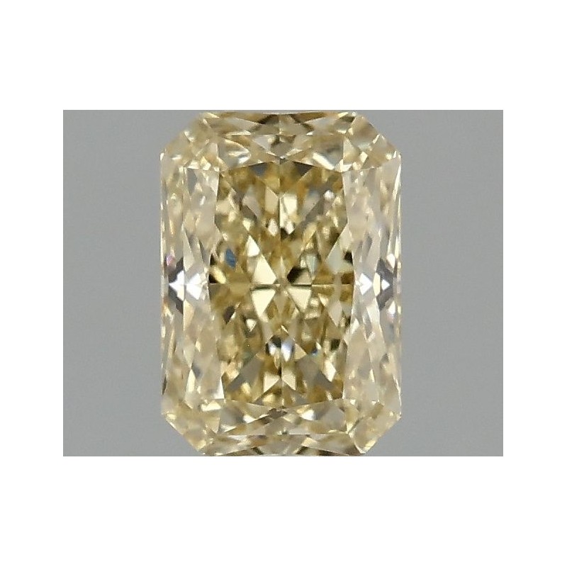 Diament laboratoryjny o barwie fantazyjnej radiant, 1.1ct, VVS2, Fancy Yellow, IGI LG678509072