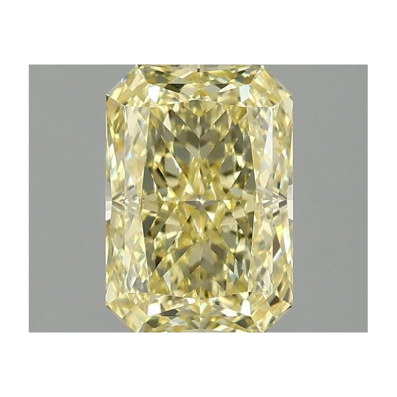 Diament laboratoryjny o barwie fantazyjnej radiant, 1.59ct, VVS2, Fancy Intense Yellow, IGI LG678509069