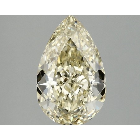 Diament laboratoryjny o barwie fantazyjnej szlif gruszkowy, 2.1ct, VVS2, Fancy Yellow, IGI LG702501545