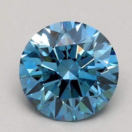 Diament laboratoryjny o barwie fantazyjnej szlif okrągły, 1.07ct, VVS2, Fancy Vivid Blue, IGI LG612344471