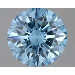 Diament laboratoryjny o barwie fantazyjnej szlif okrągły, 2.22ct, VVS1, Fancy Vivid Blue, IGI LG636412156