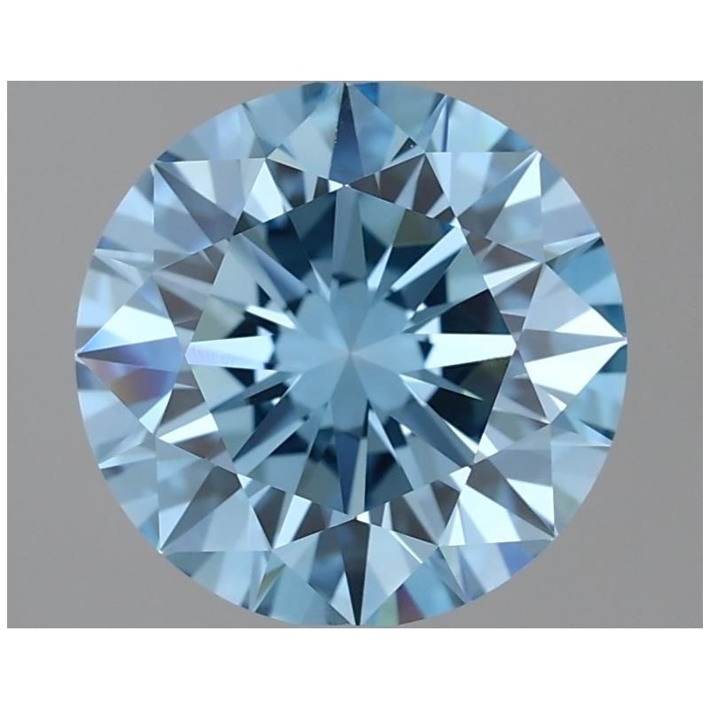 Diament laboratoryjny o barwie fantazyjnej szlif okrągły, 2.22ct, VVS1, Fancy Vivid Blue, IGI LG636412156