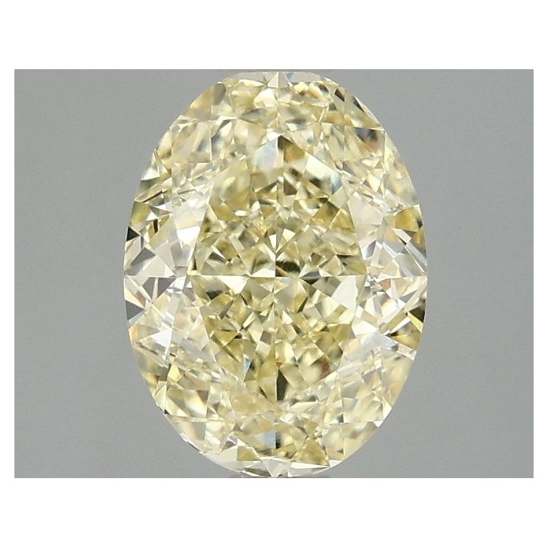 Diament laboratoryjny o barwie fantazyjnej szlif owalny, 2.01ct, VVS2, Fancy Intense Yellow, IGI LG706565304