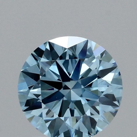 Diament laboratoryjny o barwie fantazyjnej szlif okrągły, 2.01ct, VVS2, Fancy Vivid Blue, IGI LG707548187