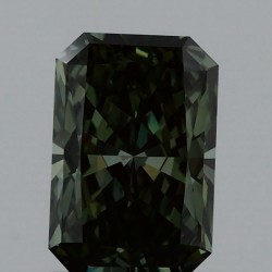 Diament laboratoryjny o barwie fantazyjnej radiant, 1.03ct, VVS2, Fancy Vivid Green, IGI LG717548425