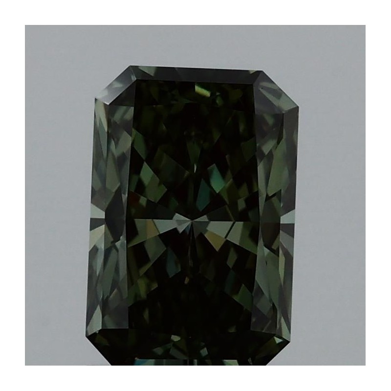 Diament laboratoryjny o barwie fantazyjnej radiant, 1.03ct, VVS2, Fancy Vivid Green, IGI LG717548425
