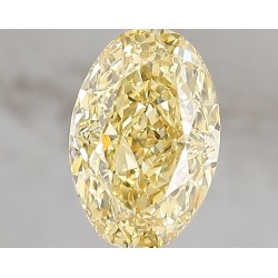 Diament laboratoryjny o barwie fantazyjnej szlif owalny, 1.52ct, VVS2, Fancy Vivid Yellow, IGI LG671493263