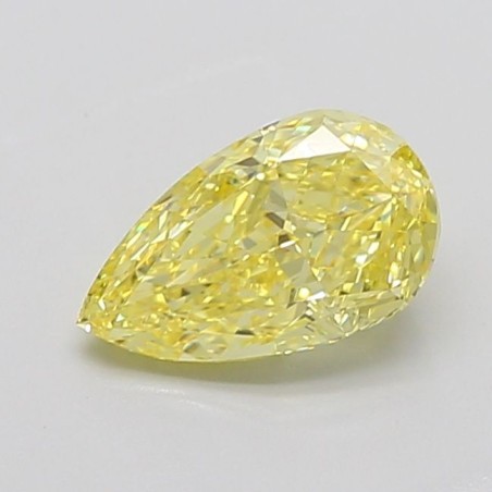 Diament laboratoryjny o barwie fantazyjnej szlif gruszkowy, 2.04ct, VVS2, Fancy Intense Yellow, IGI LG742505052