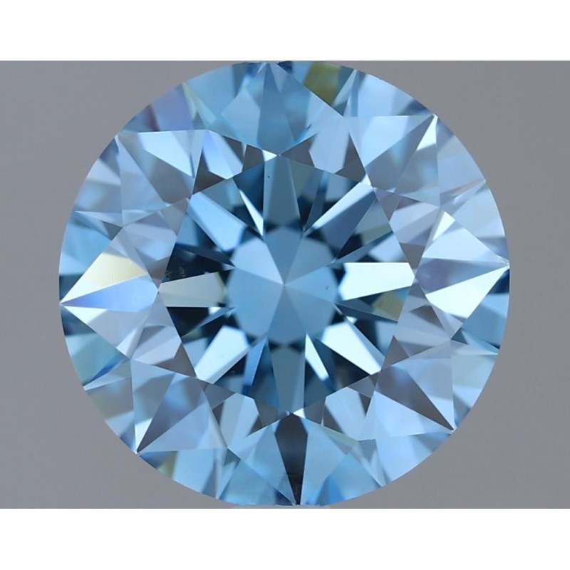 Diament laboratoryjny o barwie fantazyjnej szlif okrągły, 1.52ct, VVS1, Fancy Vivid Blue, IGI LG636412140 Diament laboratoryjny o barwie fantazyjnej szlif okrągły, 1.52ct, VVS1, Fancy Vivid Blue, IGI LG636412140