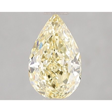 Diament laboratoryjny o barwie fantazyjnej szlif gruszkowy, 1.07ct, VVS2, Fancy Yellow, IGI LG662484485