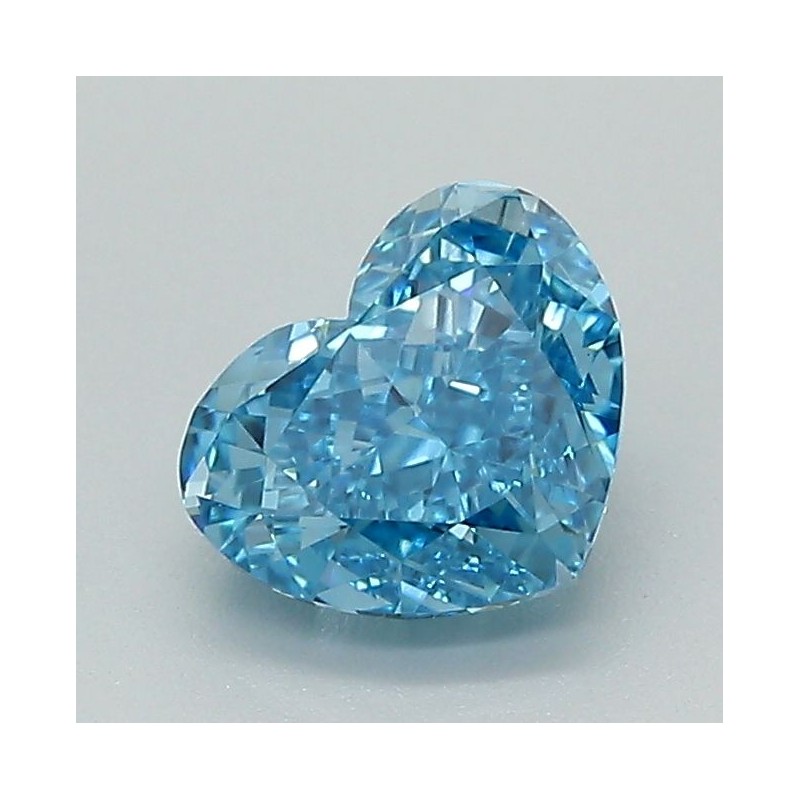 Diament laboratoryjny o barwie fantazyjnej serce, 1.14ct, VVS2, Fancy Vivid Blue, IGI LG639464657 Diament laboratoryjny o barwie fantazyjnej serce, 1.14ct, VVS2, Fancy Vivid Blue, IGI LG639464657