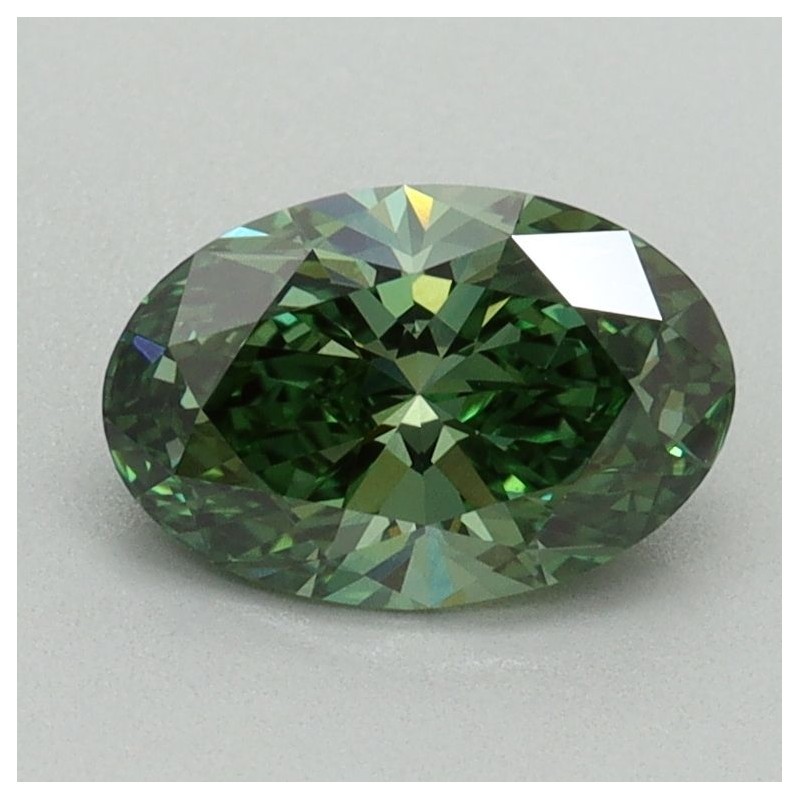 Diament laboratoryjny o barwie fantazyjnej szlif owalny, 1.07ct, VVS2, Fancy Vivid Green, IGI LG738512406 Diament laboratoryjny o barwie fantazyjnej szlif owalny, 1.07ct, VVS2, Fancy Vivid Green, IGI LG738512406