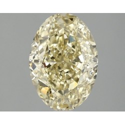 Diament laboratoryjny o barwie fantazyjnej szlif owalny, 2.06ct, VVS2, Fancy Intense Yellow, IGI LG685540108
