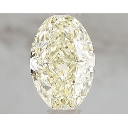 Diament laboratoryjny o barwie fantazyjnej szlif owalny, 1.03ct, VVS2, Fancy Yellow, IGI LG671493321