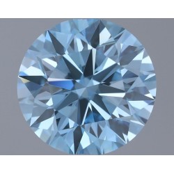 Diament laboratoryjny o barwie fantazyjnej szlif okrągły, 1.52ct, VVS1, Fancy Vivid Blue, IGI LG636412155