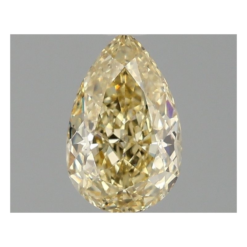 Diament laboratoryjny o barwie fantazyjnej szlif gruszkowy, 1.1ct, VVS2, Fancy Intense Yellow, IGI LG680519958