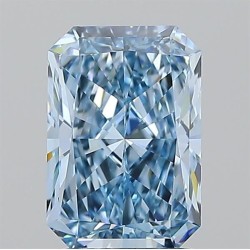 Diament laboratoryjny o barwie fantazyjnej radiant, 2.03ct, VVS1, Fancy Vivid Blue, IGI LG720590655