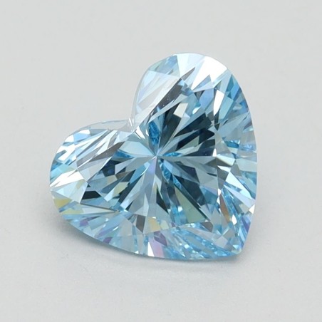 Diament laboratoryjny o barwie fantazyjnej serce, 1.41ct, VVS2, Fancy Intense Blue, IGI LG610335249
