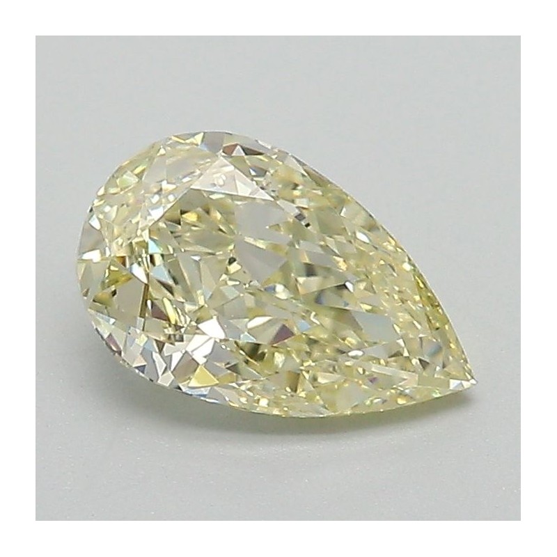 Diament laboratoryjny o barwie fantazyjnej szlif gruszkowy, 1.1ct, VVS2, Fancy Light Yellow, IGI LG648485027 Diament laboratoryjny o barwie fantazyjnej szlif gruszkowy, 1.1ct, VVS2, Fancy Light Yellow, IGI LG648485027